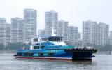 中集集風建造的“量海101”海上風電運維船順利下水