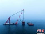 全球首例水下多錘聯(lián)動(dòng)振沉大直徑鋼圓筒取得突破