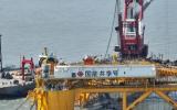 全球首個漂浮式風光漁融合項目“國能共享號”平臺主體工程宣告完工