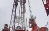 海建新能源1600噸風電安裝平臺三大件吊裝竣工