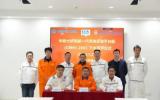 中鐵大橋局新一代風(fēng)電安裝平臺(tái)船(CMHI-286)順利出塢下水