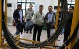 中國電信集團國際海纜維護培訓班成員實地調(diào)研中英海底吳涇碼頭