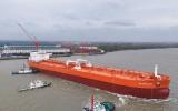 114000噸油船GREEN WHALE OT114首制船順利交付！