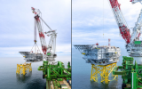 DEME完成美國沿海弗吉尼亞海上風(fēng)電項(xiàng)目首個(gè)海上變電站安裝
