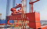 全球首臺(tái)套3600t-106.8m門式起重機(jī)完成安裝